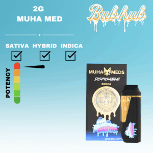 2G MUHA MED DISPOSABLE STICKER