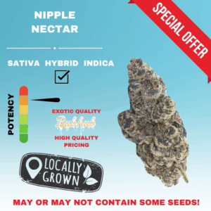 HQ NIPPLE NECTAR STICKER