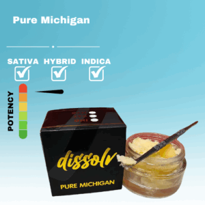 PURE MICHIGAN WAX STICKER