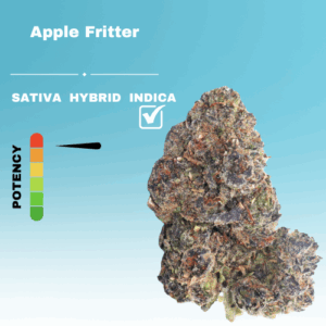 EX APPLE FRITTER STICKER