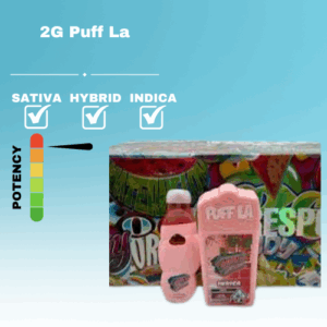 2G PUFFLA DISPOSABLE STICKER