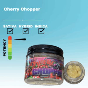CHERRY CHOPPER WAX STICKER